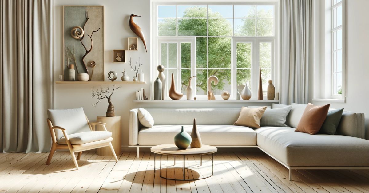 Skulpturer i skandinavisk indretning